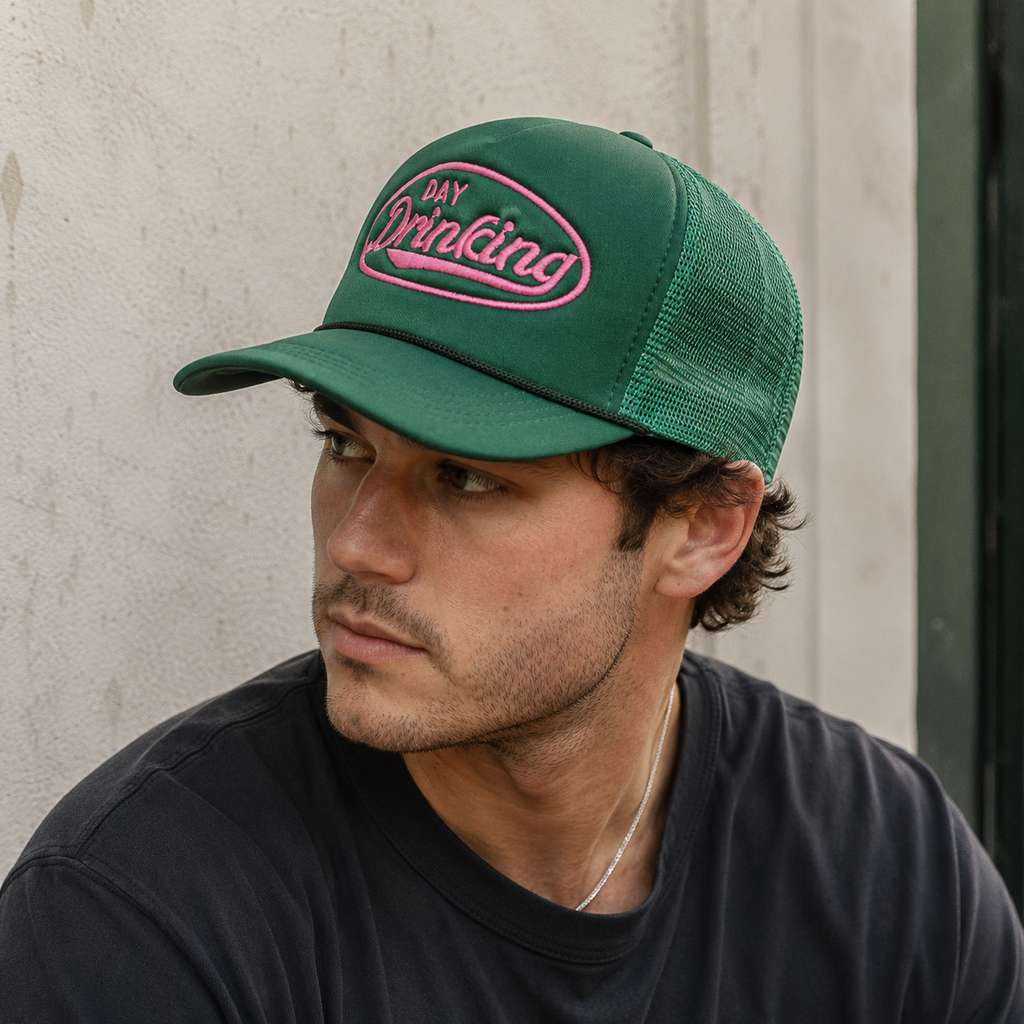 Baseball Trucker Cap – Adjustable Acrylic Mesh Hat For Summer Outdoor Use