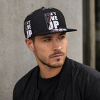 Black Snapback Cap – Adjustable Urban Streetwear Hat For Men & Women
