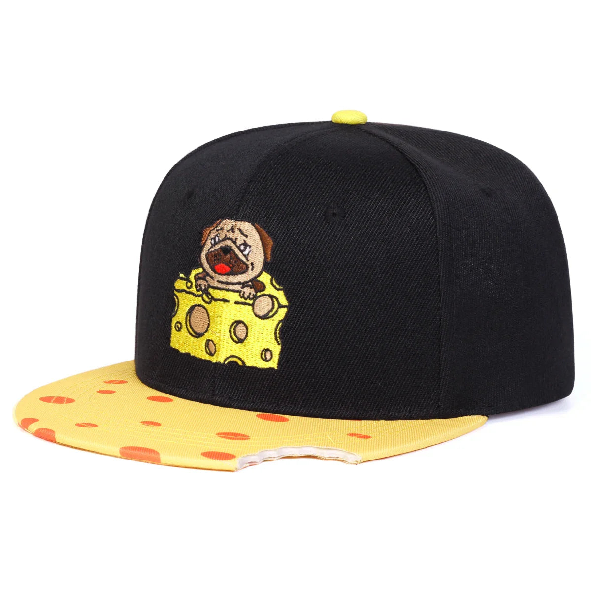Cheesy Bulldog Snapback Cap