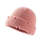 Chelsea Winter Ripped Knitted Beanie