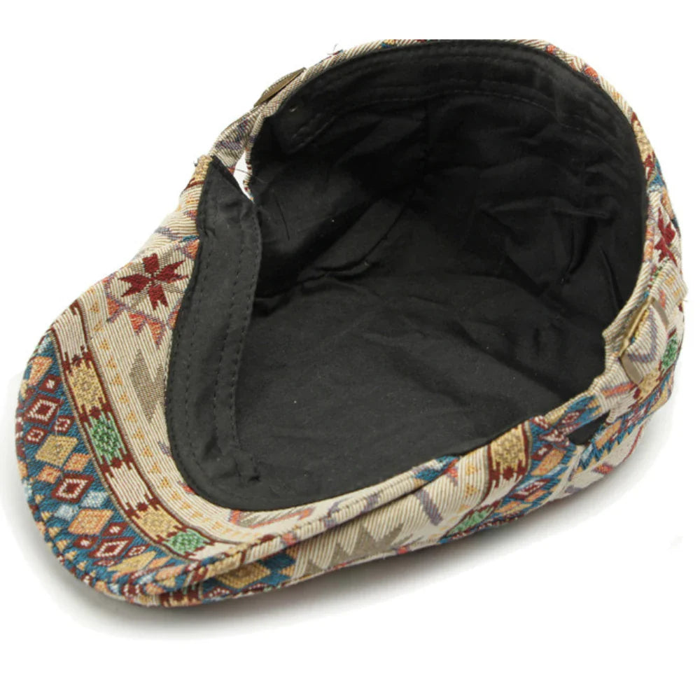 Chepstow Boho Flat Cap