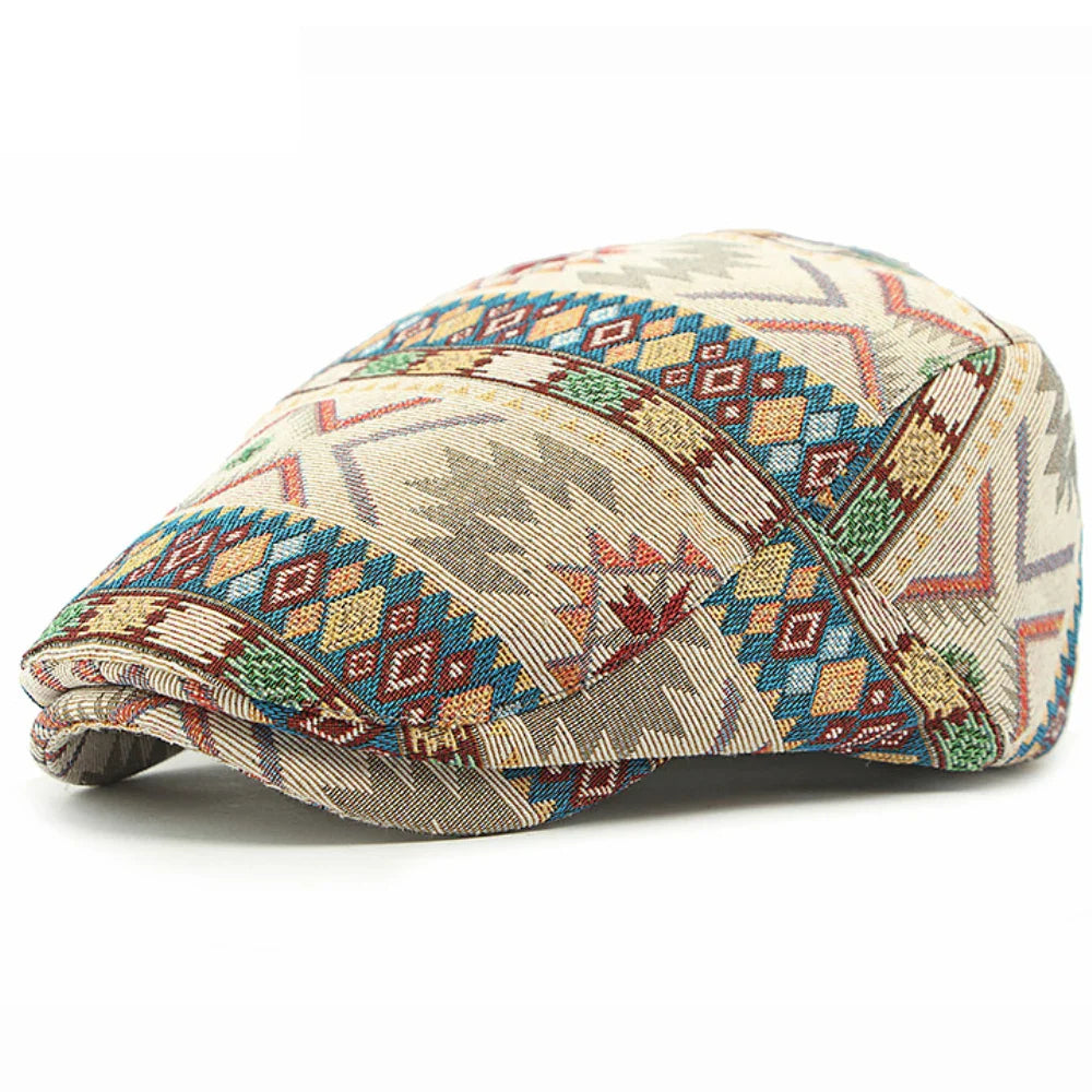 Chepstow Boho Flat Cap