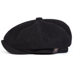 Chester Retro Corduroy Cabbie Newsboy Cap