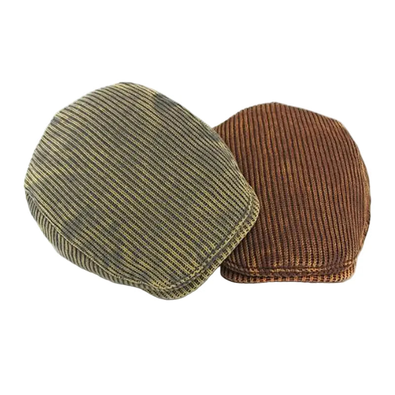 Chester Winter Worn Corduroy Flat Cap