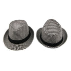 Chester Houndstooth Trilby Hat