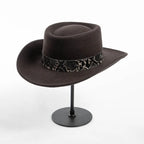 Chevalier Wool Cowboy Porkpie Hat