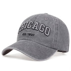 Chicago 1837 Washed Cotton Baseball Cap