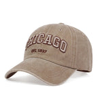 Chicago 1837 Washed Cotton Baseball Cap