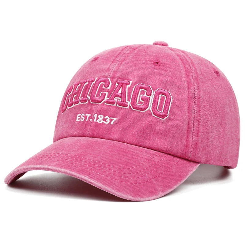Chicago 1837 Washed Cotton Baseball Cap