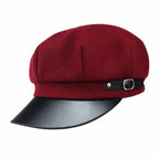 Chloé Women Cotton 6-Panels Newsboy Cap