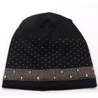 Chloe Rhinestones Cotton Beanie