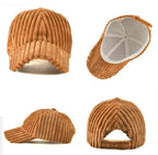 Chunky Corduroy Baseball Cap