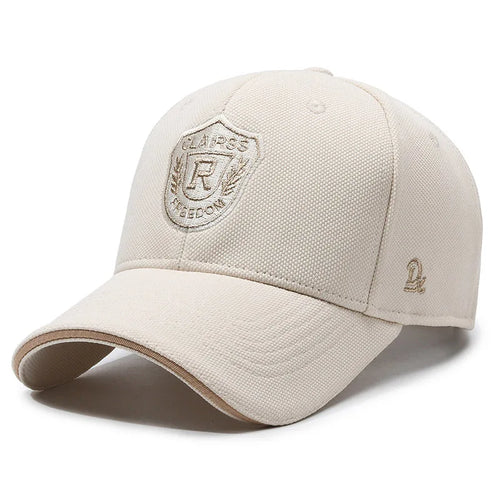 Beige Baseball Cap
