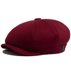 Clarke Vintage Cotton Newsboy Cap