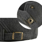 Classic Plain Cotton Flat Cap