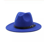 Classic Plain Felt Fedora Hat