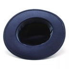 Classic Plain Felt Fedora Hat