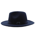 Classic Plain Felt Fedora Hat