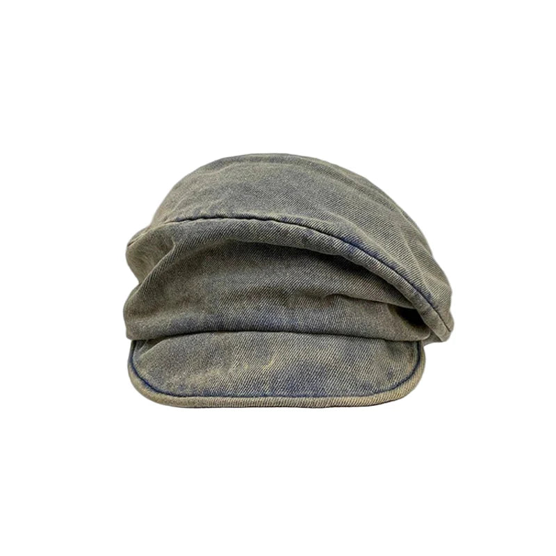 Claudette Vintage Denim Cap