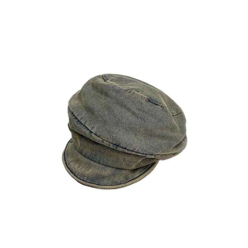 Claudette Vintage Denim Cap