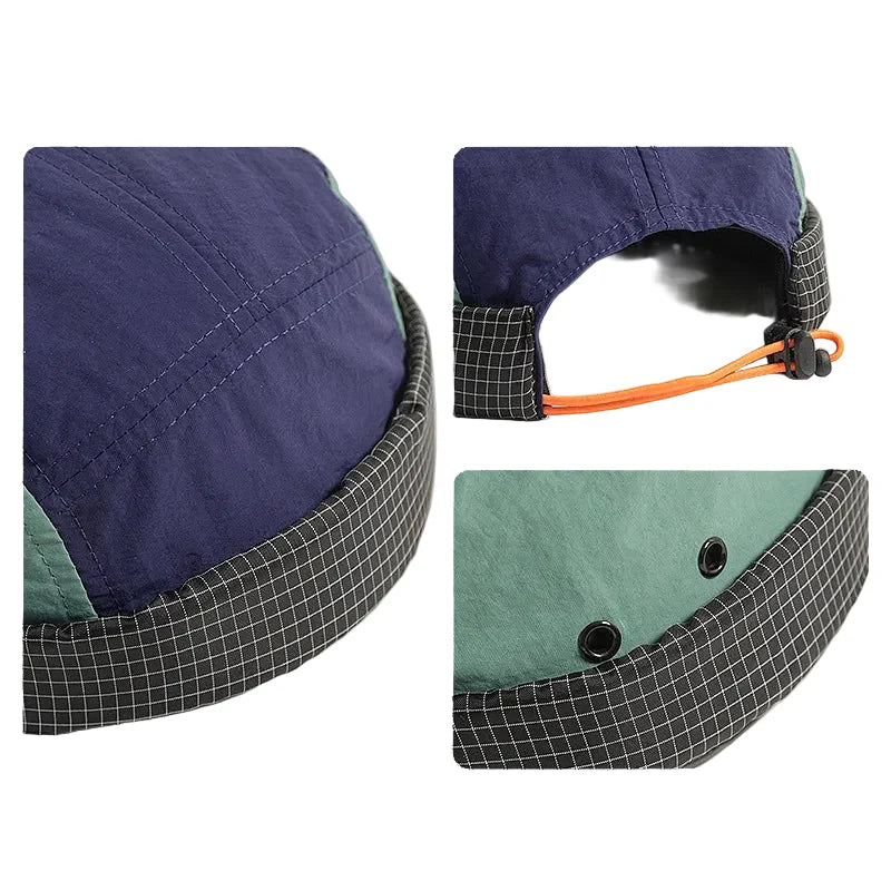Clifton Patchwork Waterproof Docker Cap