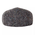 Clifton Flecked Wool Flat Cap
