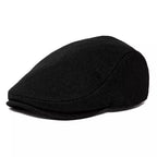 Clifton Flecked Wool Flat Cap