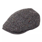 Clifton Flecked Wool Flat Cap