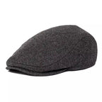 Clifton Flecked Wool Flat Cap