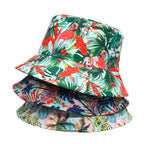 Coconut Tree Reversible Bucket Hat