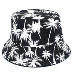 Coconut Trees Print Bucket Hat