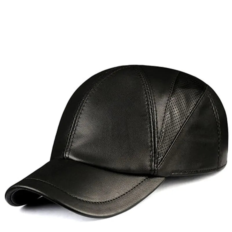 Coleman Genuine Leather Baseball Cap