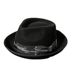 Collins Ribbon Wool Fedora Hat