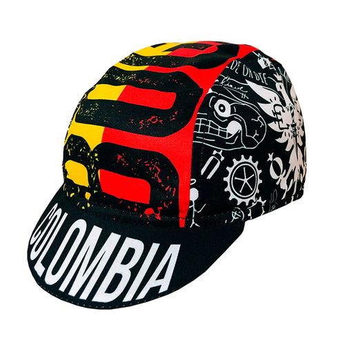 Black Cycling Cap
