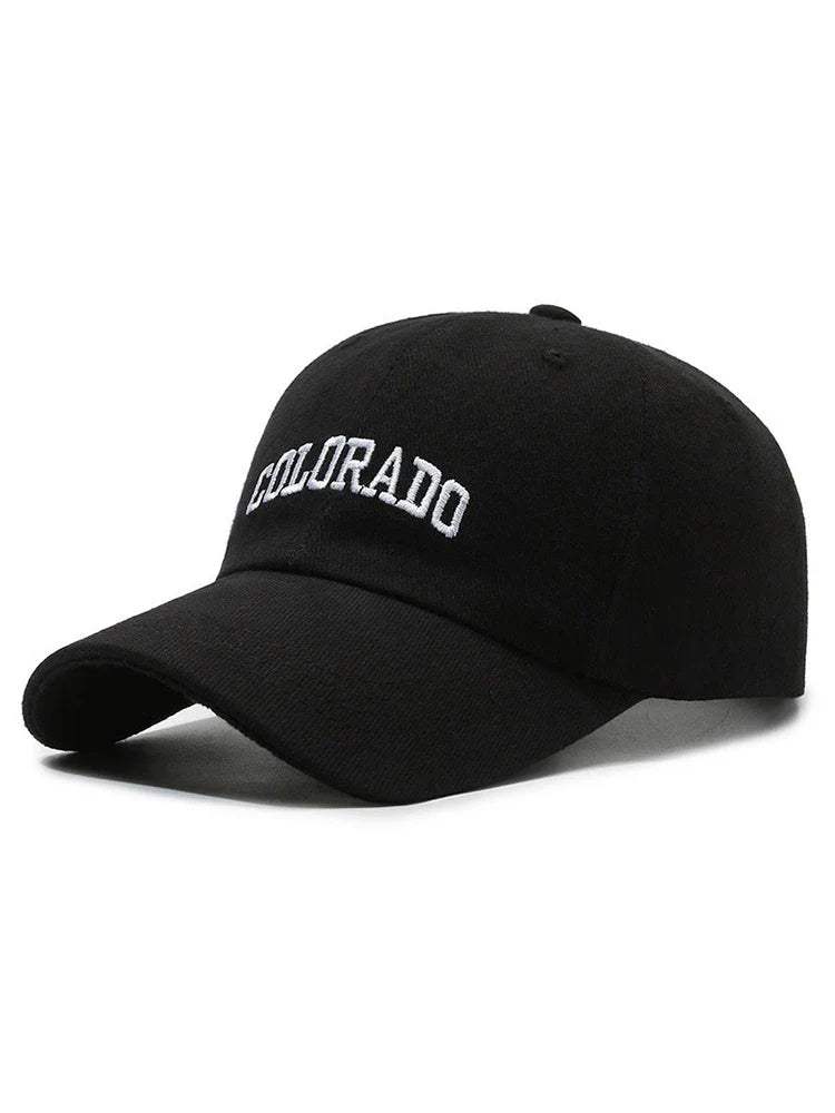 Black Vintage Baseball Cap