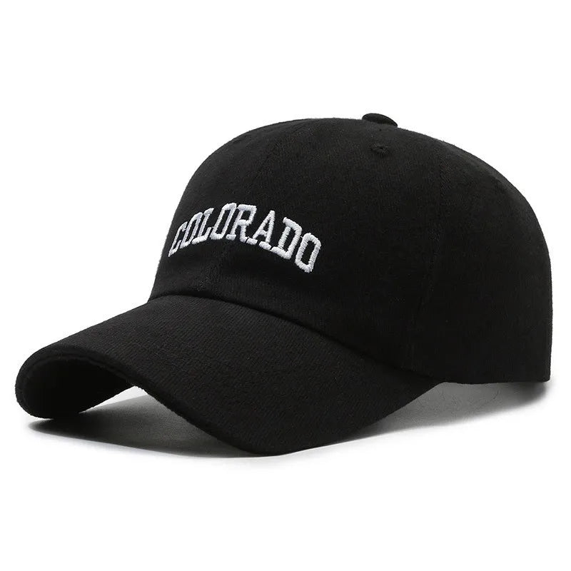 Black Vintage Baseball Cap
