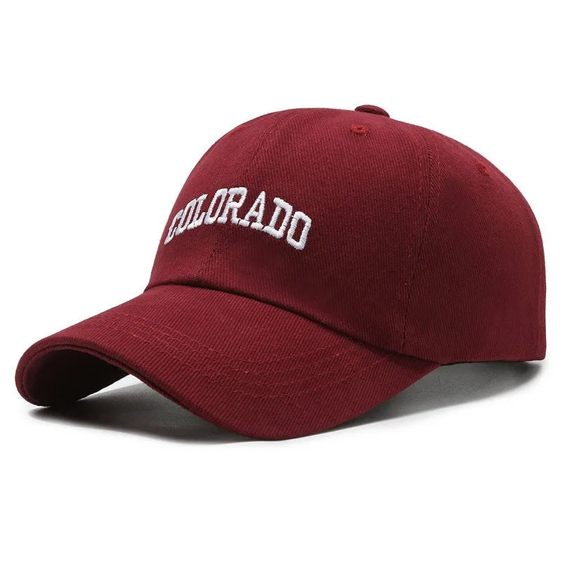 Red Vintage Baseball Cap