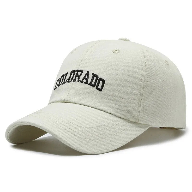 White Vintage Baseball Cap
