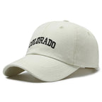 White Vintage Baseball Cap