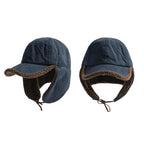 Colorado Winter Fur Earflaps Baseball Cap