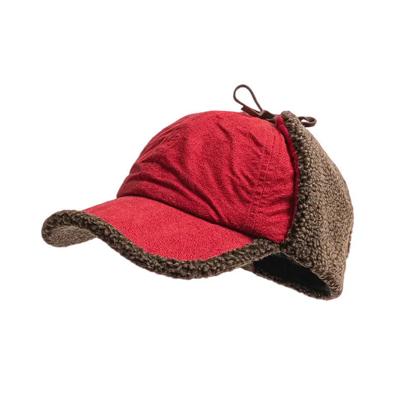 Colorado Winter Fur Earflaps Baseball Cap
