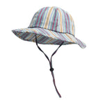 Columbus Explorer Multicolor Striped Bucket Hat