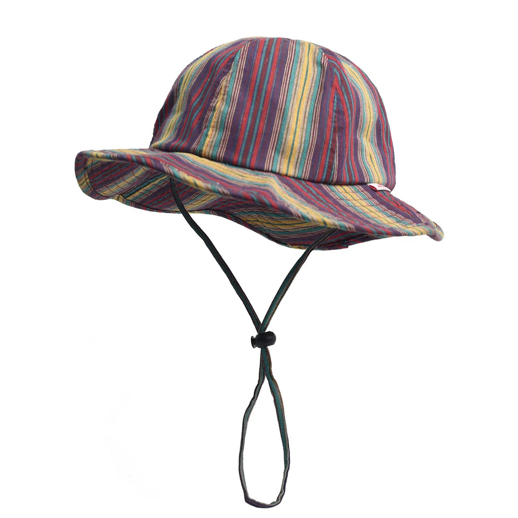 Columbus Explorer Multicolor Striped Bucket Hat