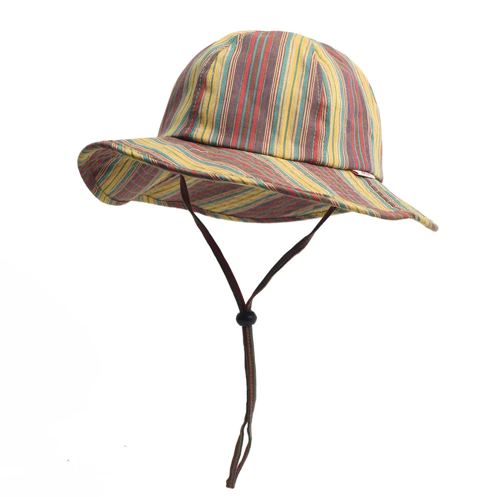Columbus Explorer Multicolor Striped Bucket Hat