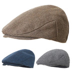 Cork Kids Herringbone Wool Flat Cap