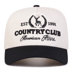 Country Club American Athire 1991 Beige Baseball Cap