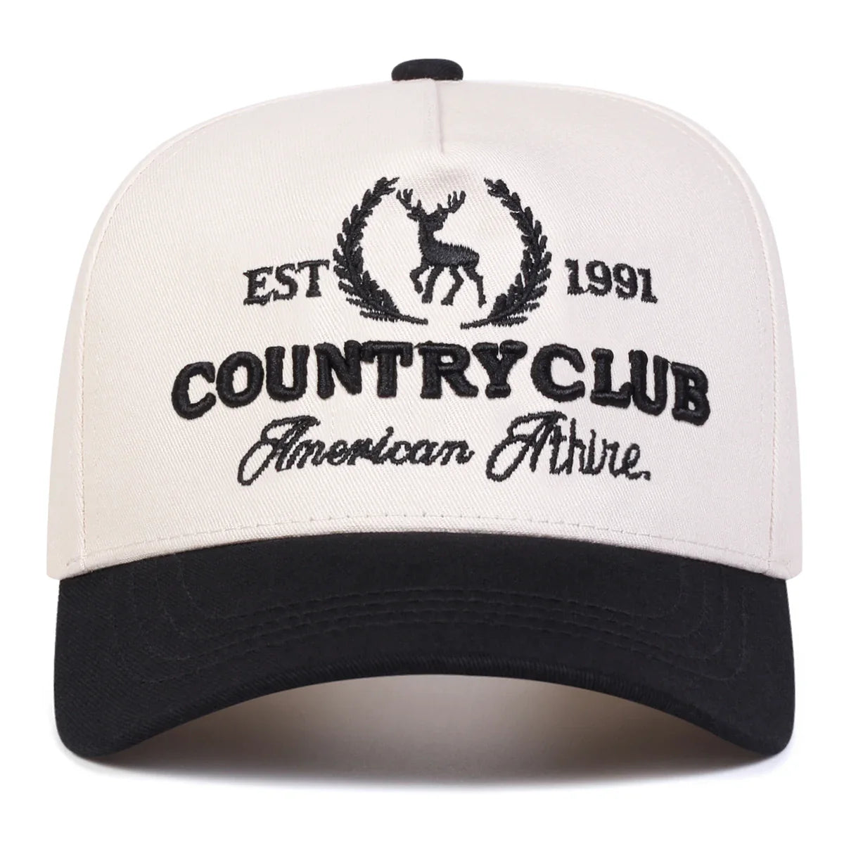 Country Club American Athire 1991 Beige Baseball Cap