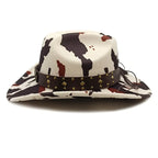 Cow Skin Print Western Cowboy Hat