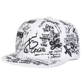Create Graffiti Print Snapback Cap