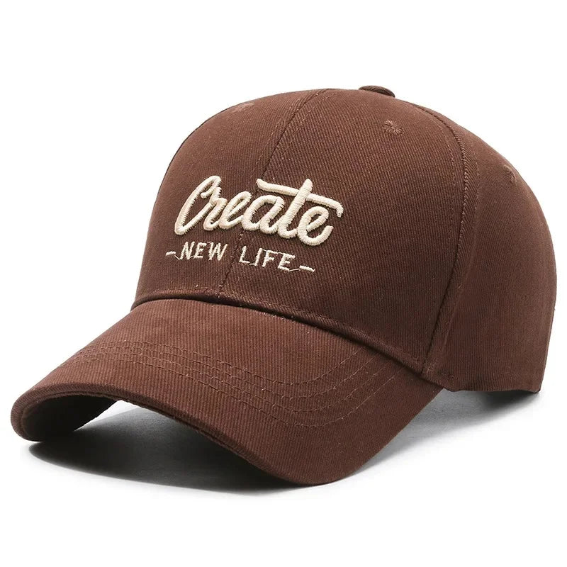 Create New Life Retro Baseball Cap